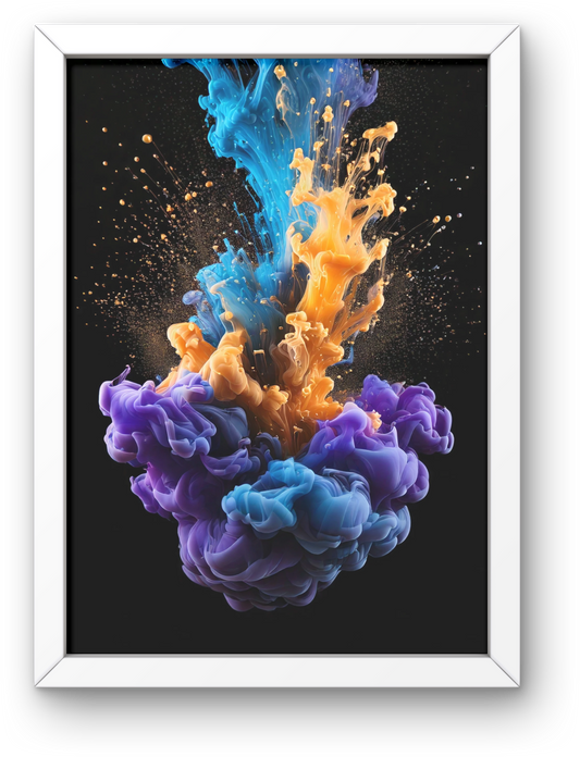 Cosmic Ink Explosion