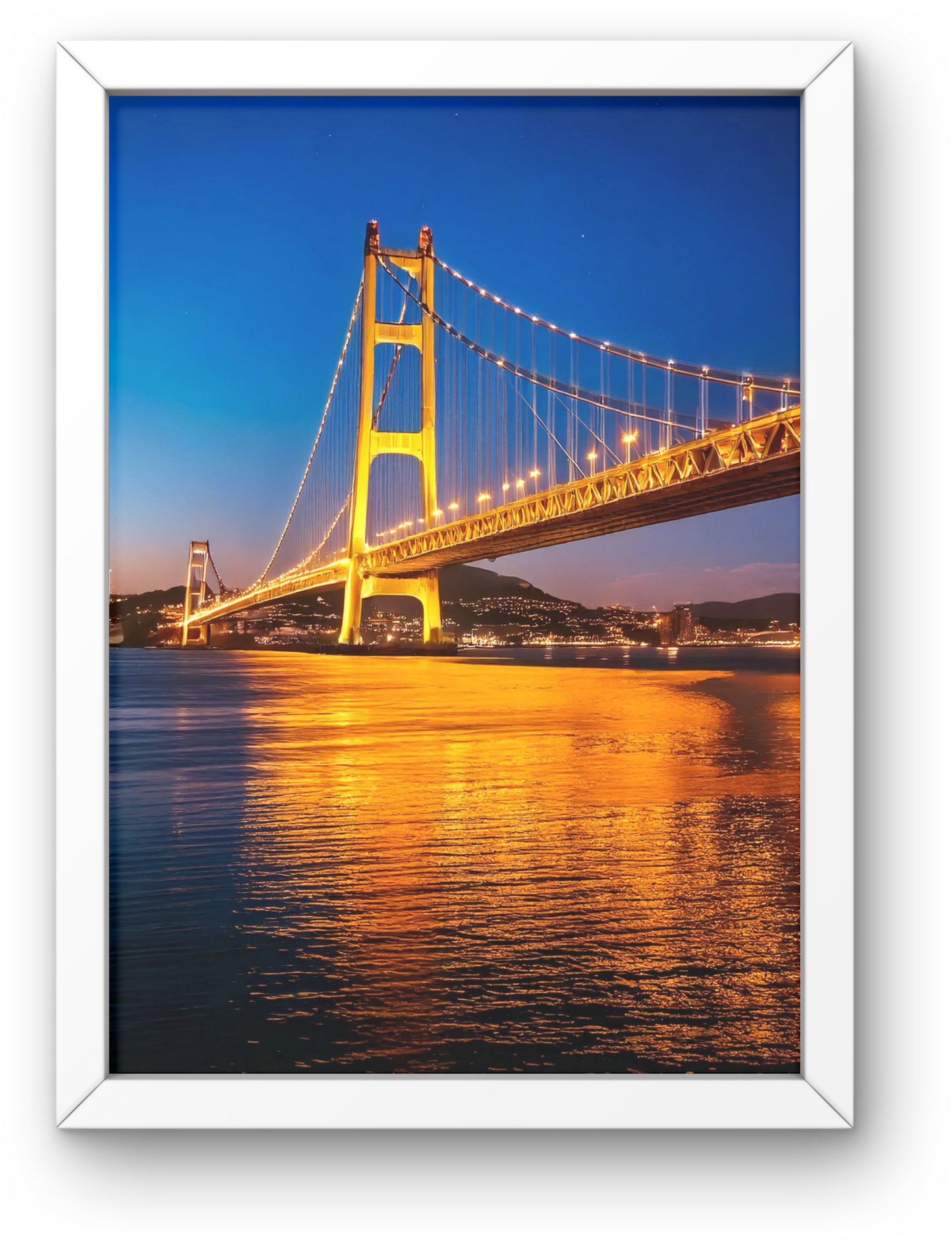 Golden Bridge at Twilight