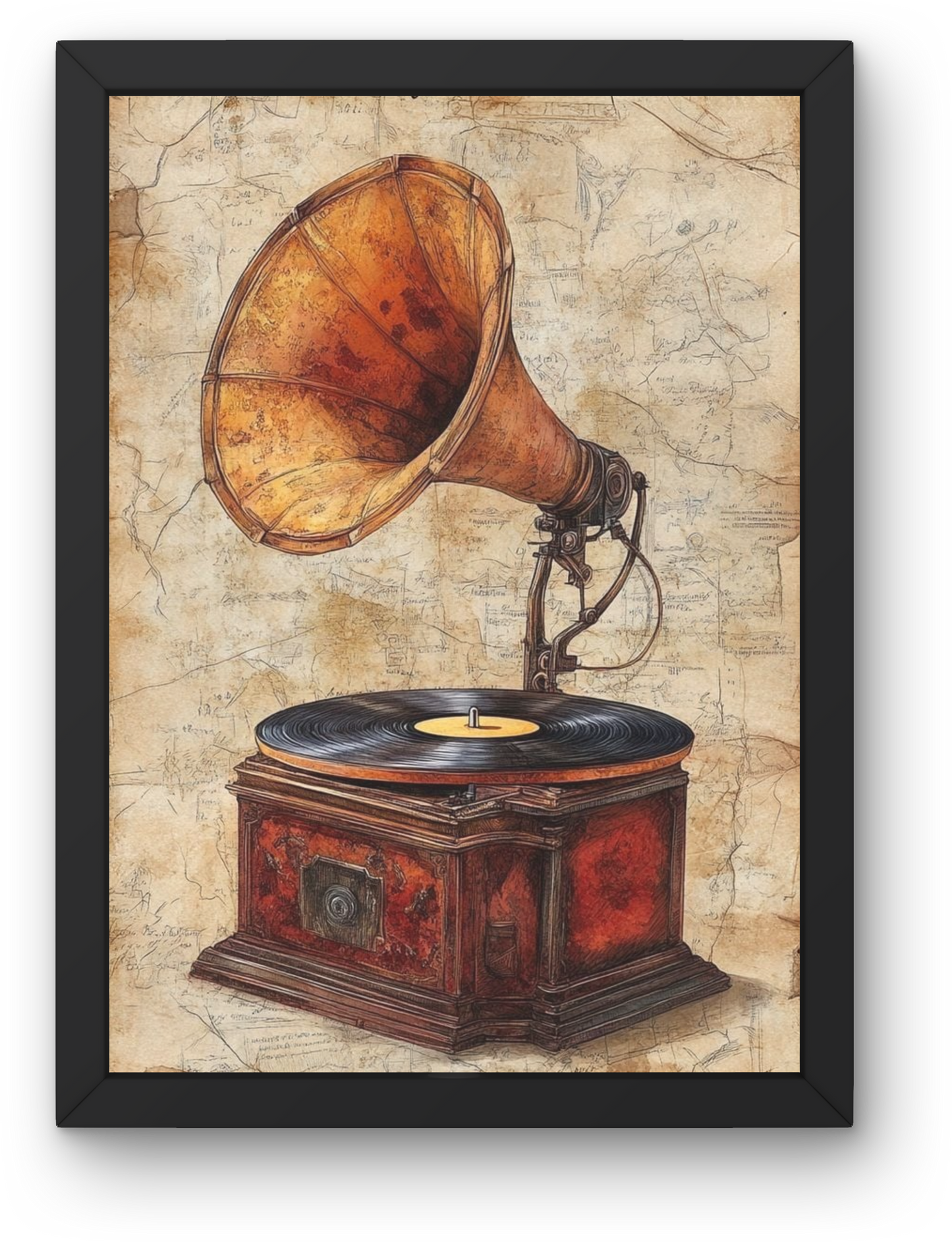 Vintage gramophone
