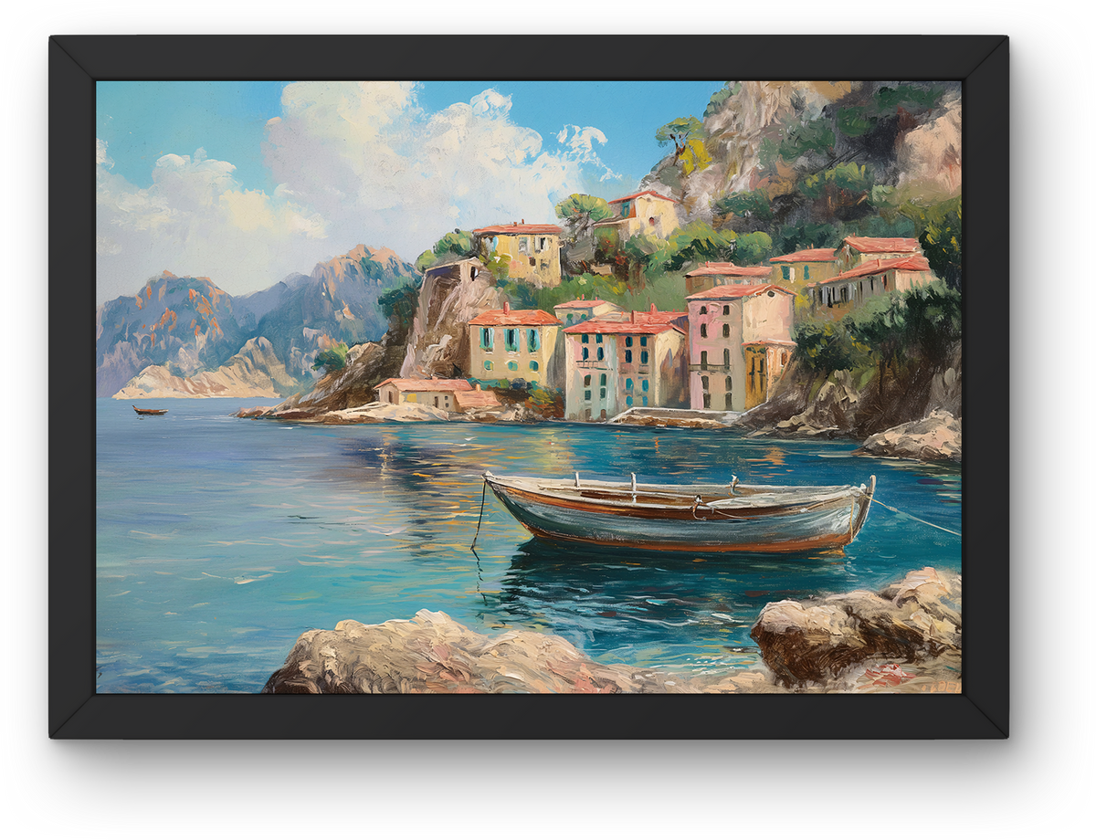 Coastal Village Boat