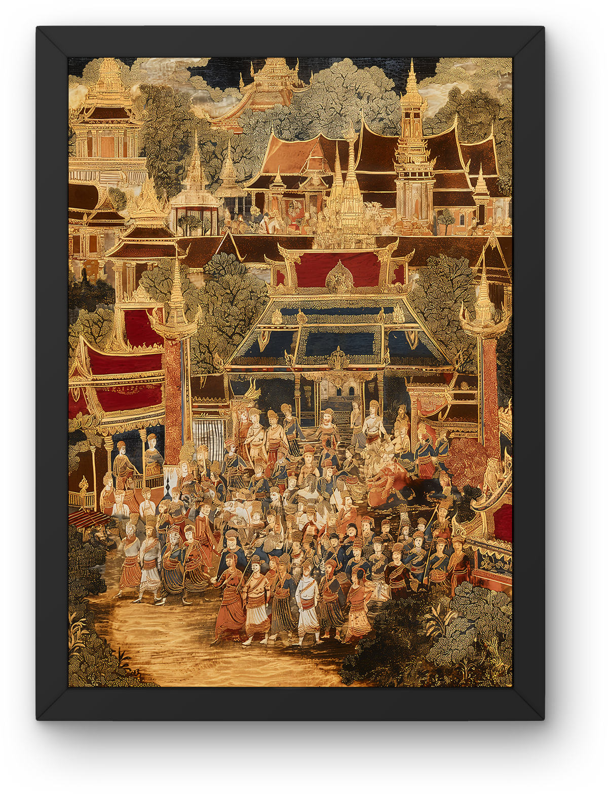 Golden Temple Mural
