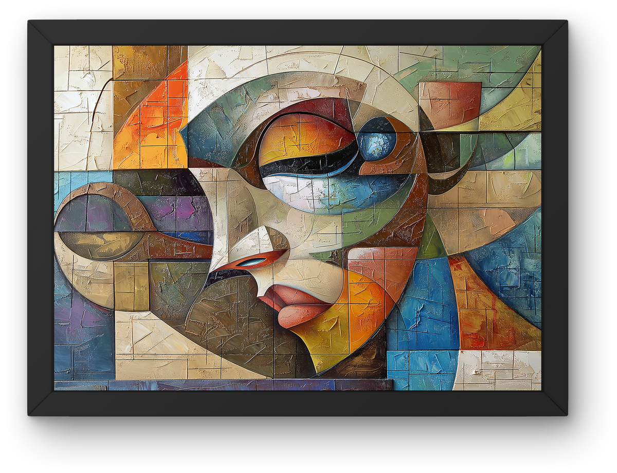 Dreaming Cubist Face
