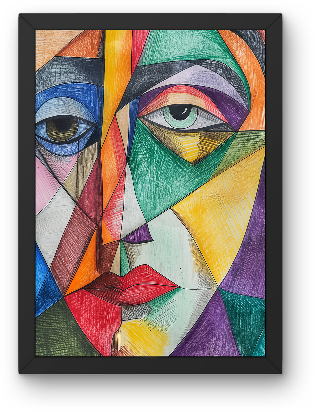 Pencil Cubism