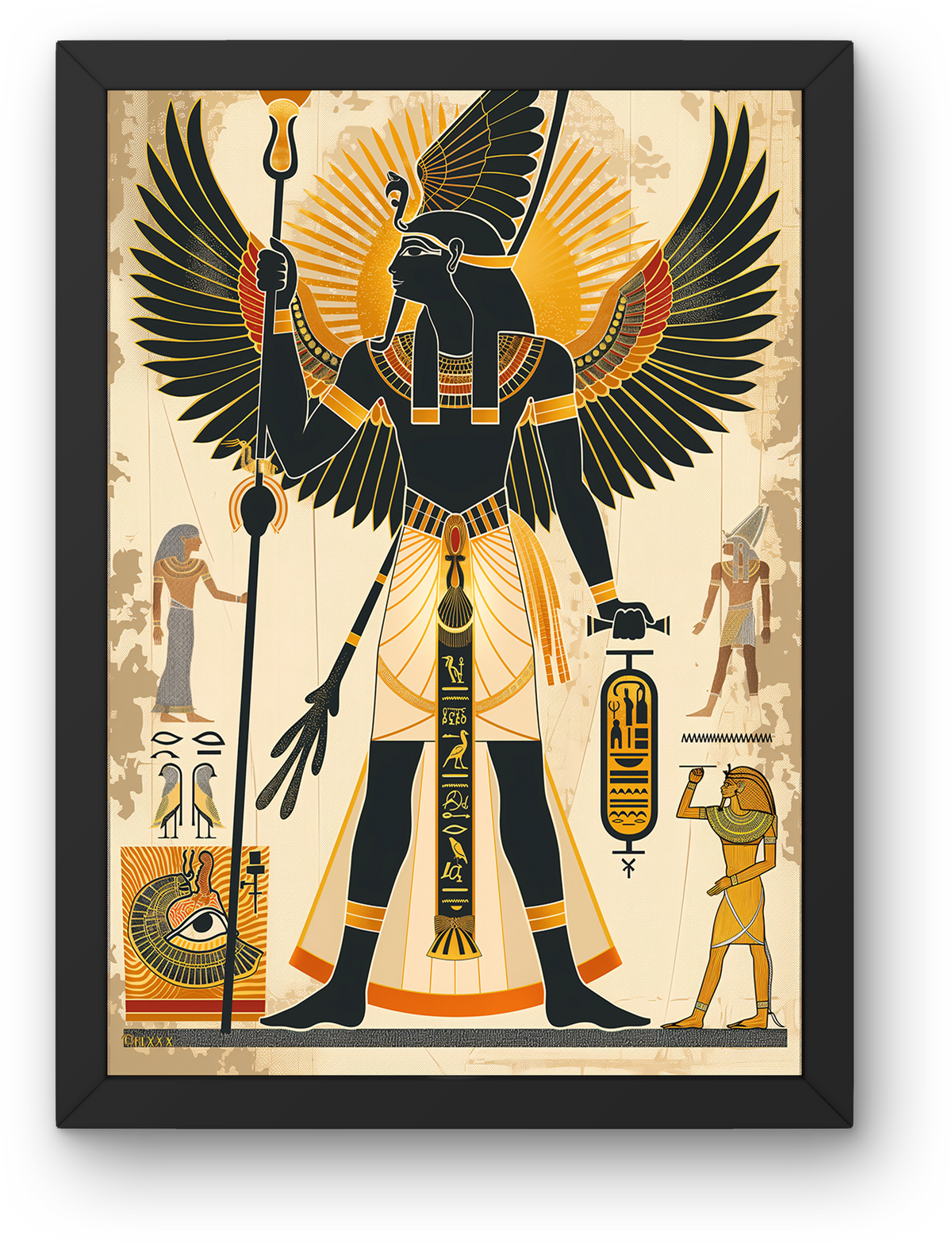 Winged Horus