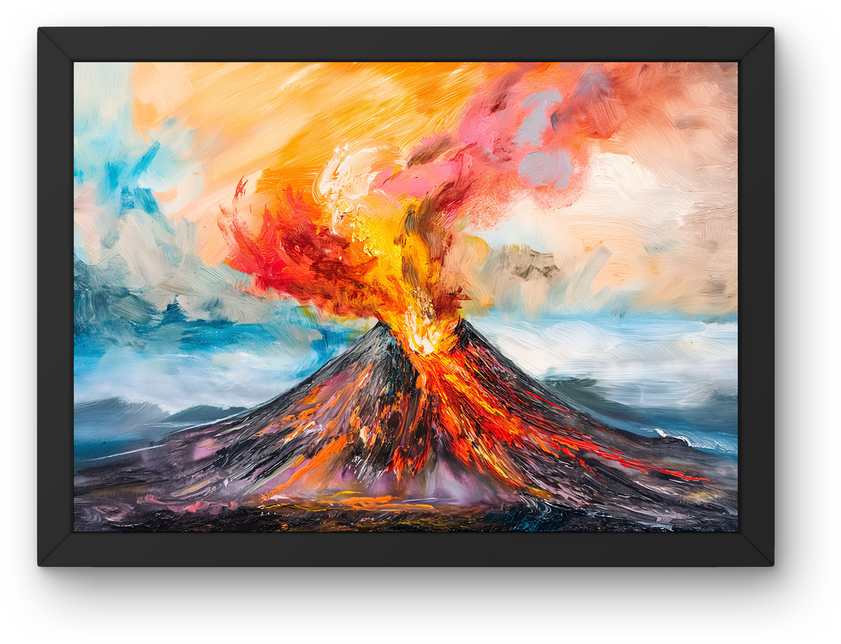 Island Volcano