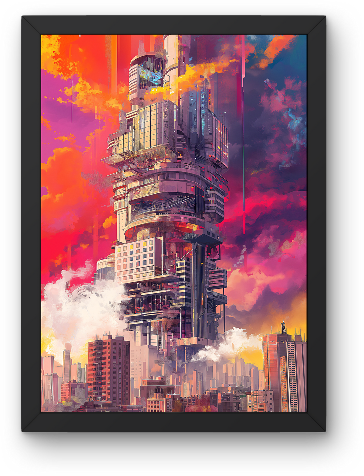 Sunset Skyscraper