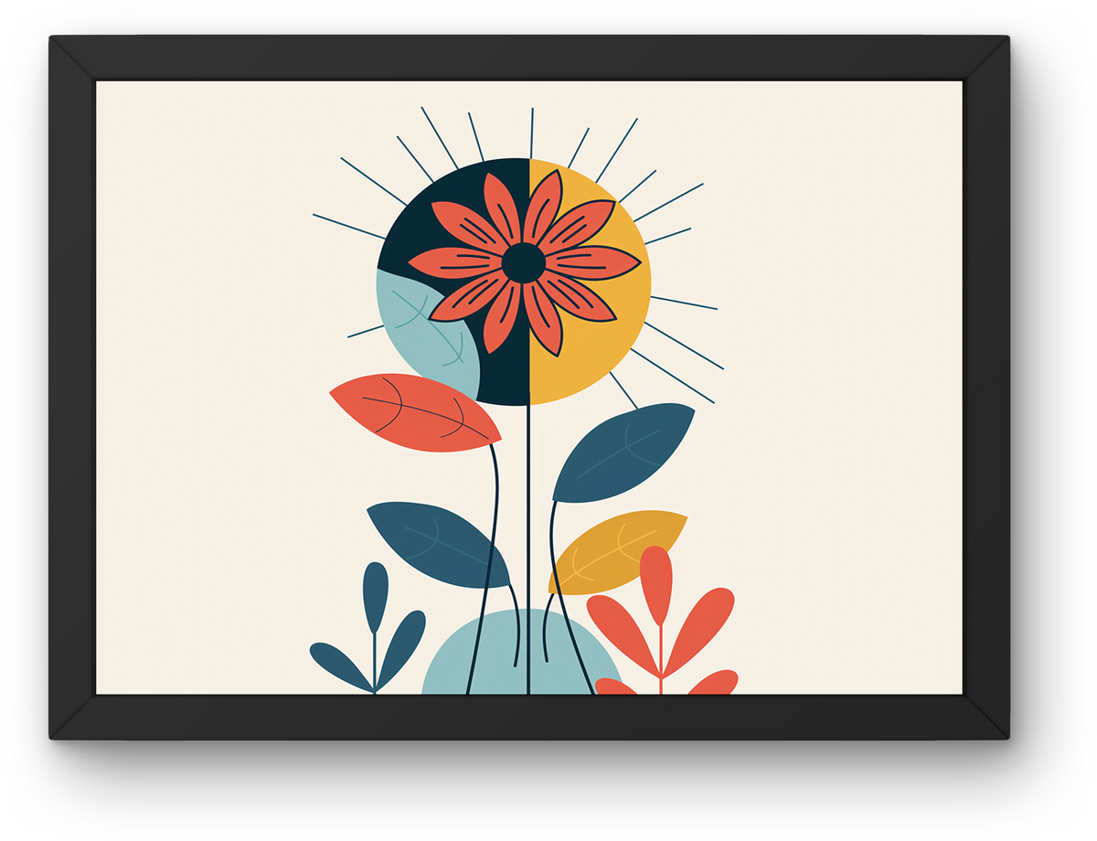 Geometric Sunflower