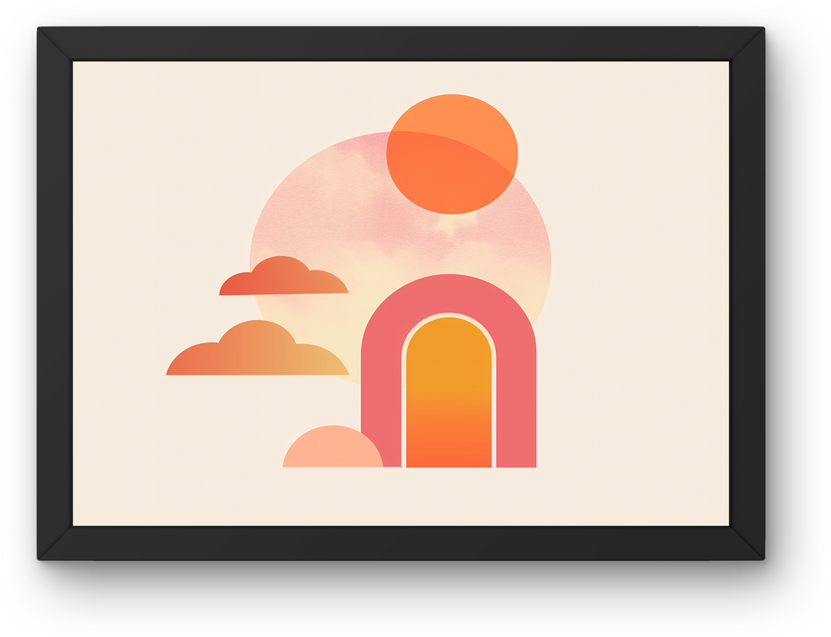 Peach Sun Arch