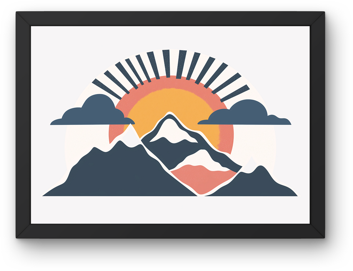 Mountain Sunburst