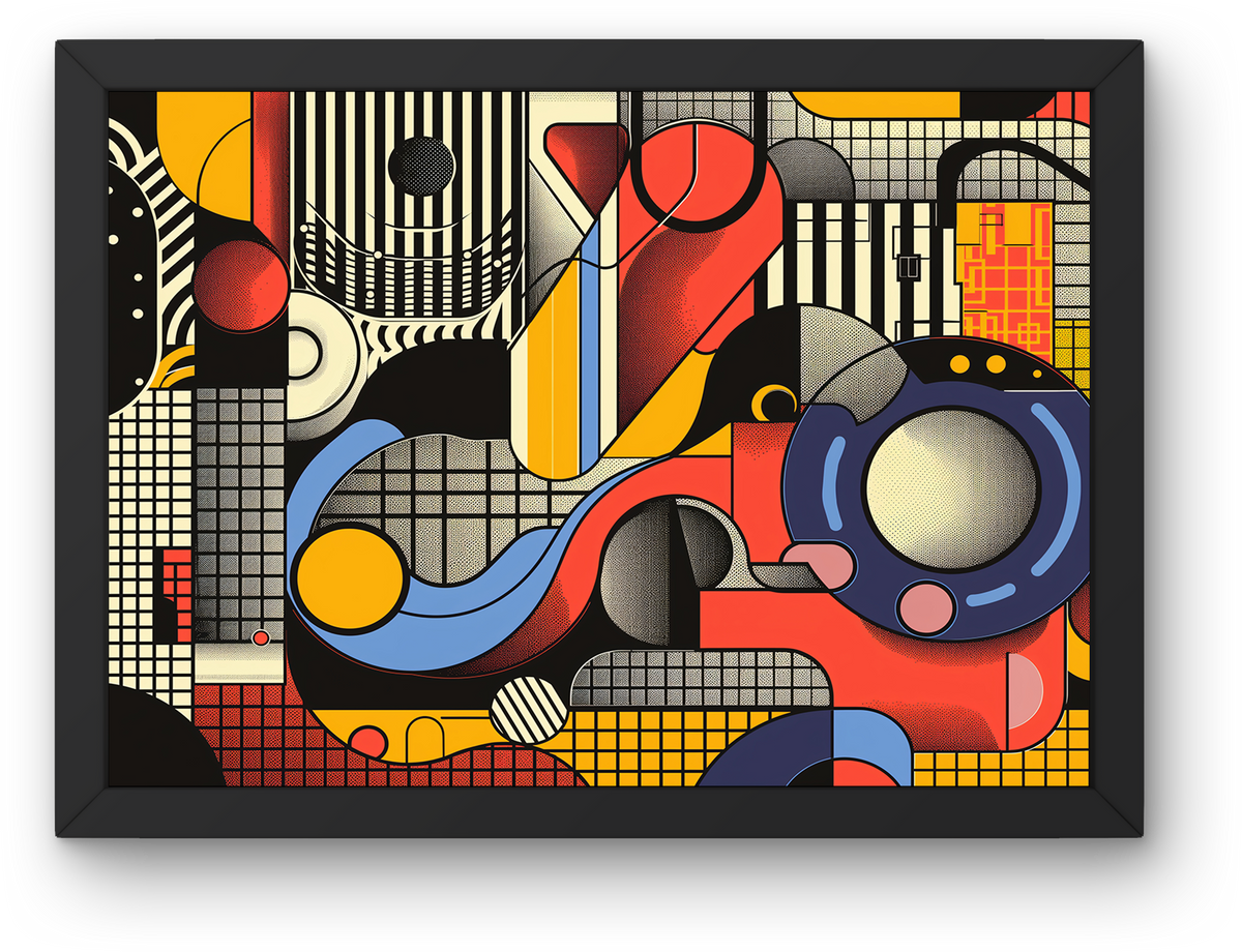 Retro Bauhaus Shapes
