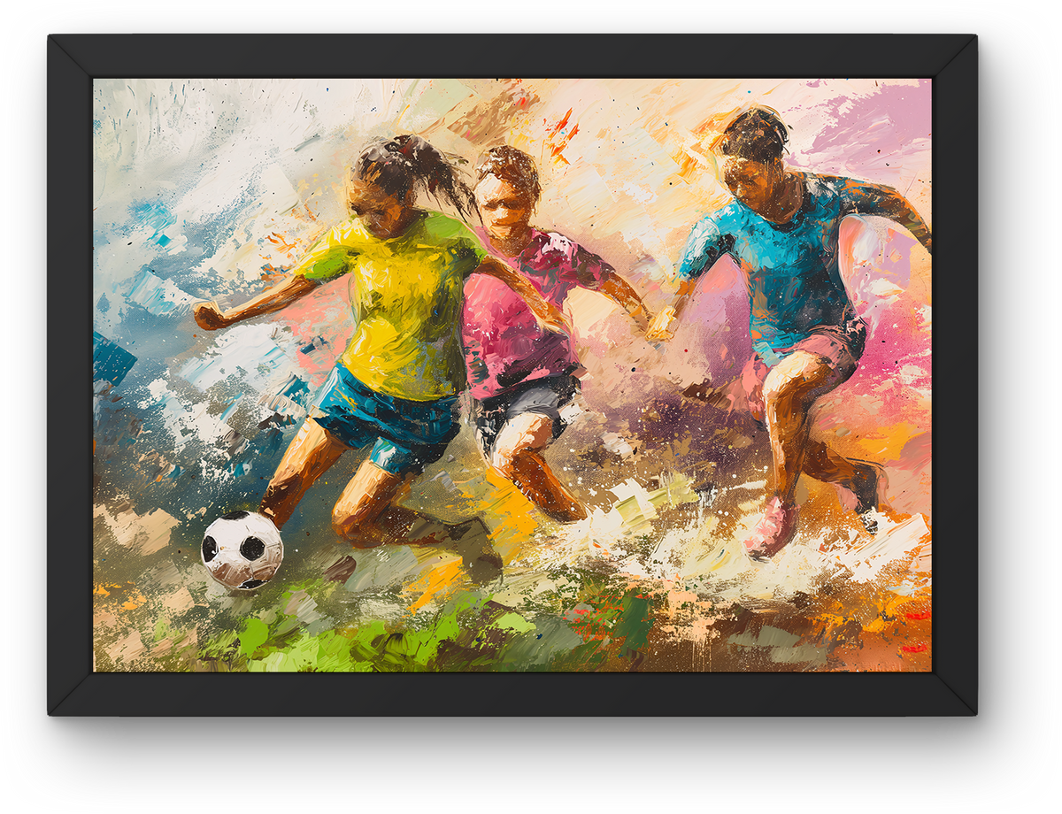 Kids Playing Football