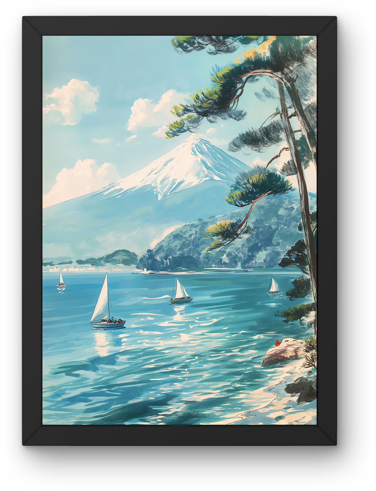 Mount Fuji Blue Lake