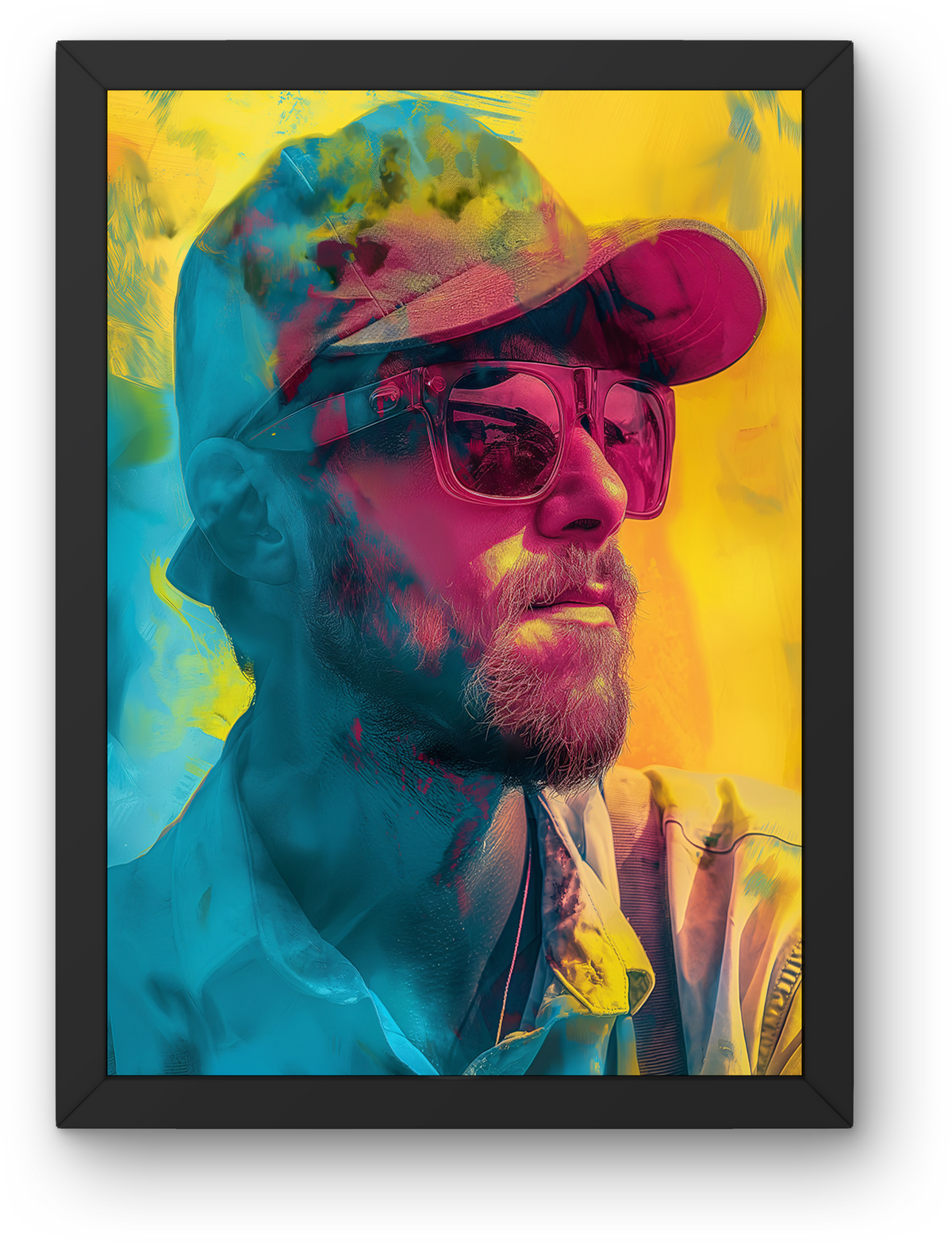 Neon Cap Portrait