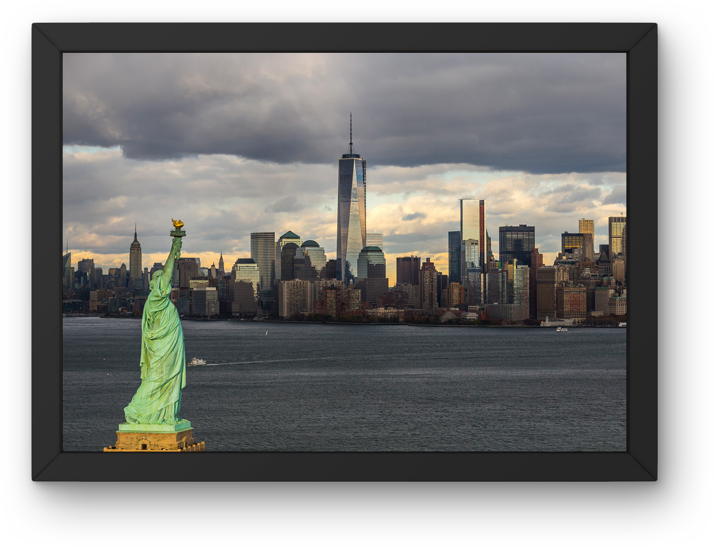 Statue of Liberty and Manhattan 2