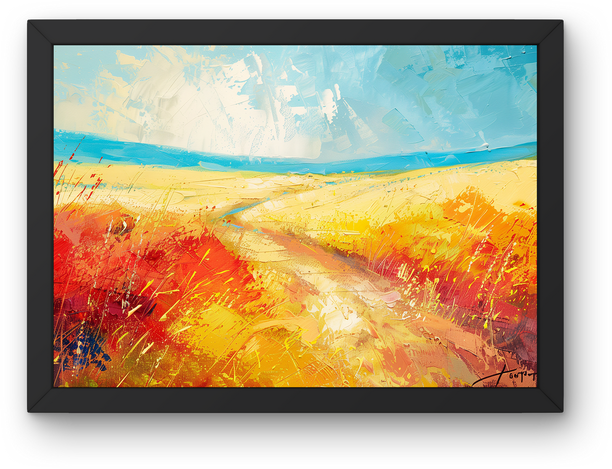 Sunny Field Path