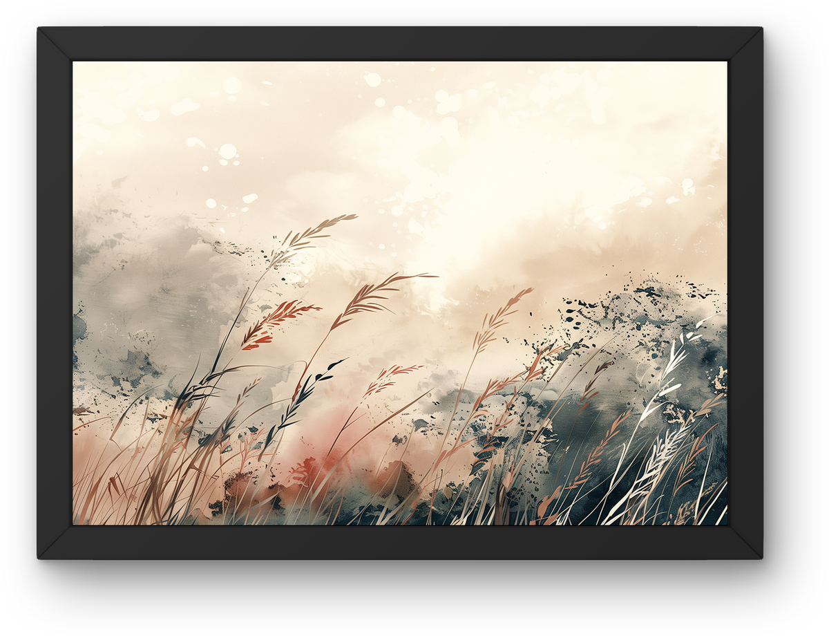 Misty Wild Grass
