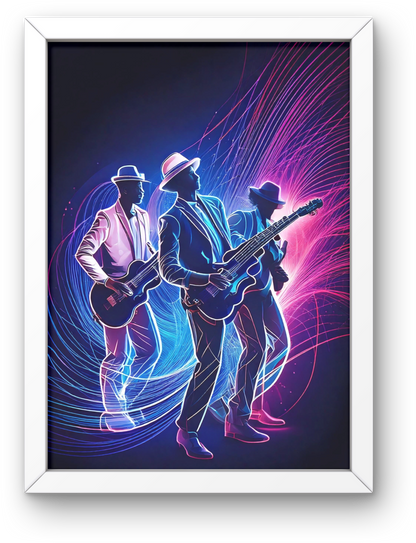 Abstract Neon Jazz
