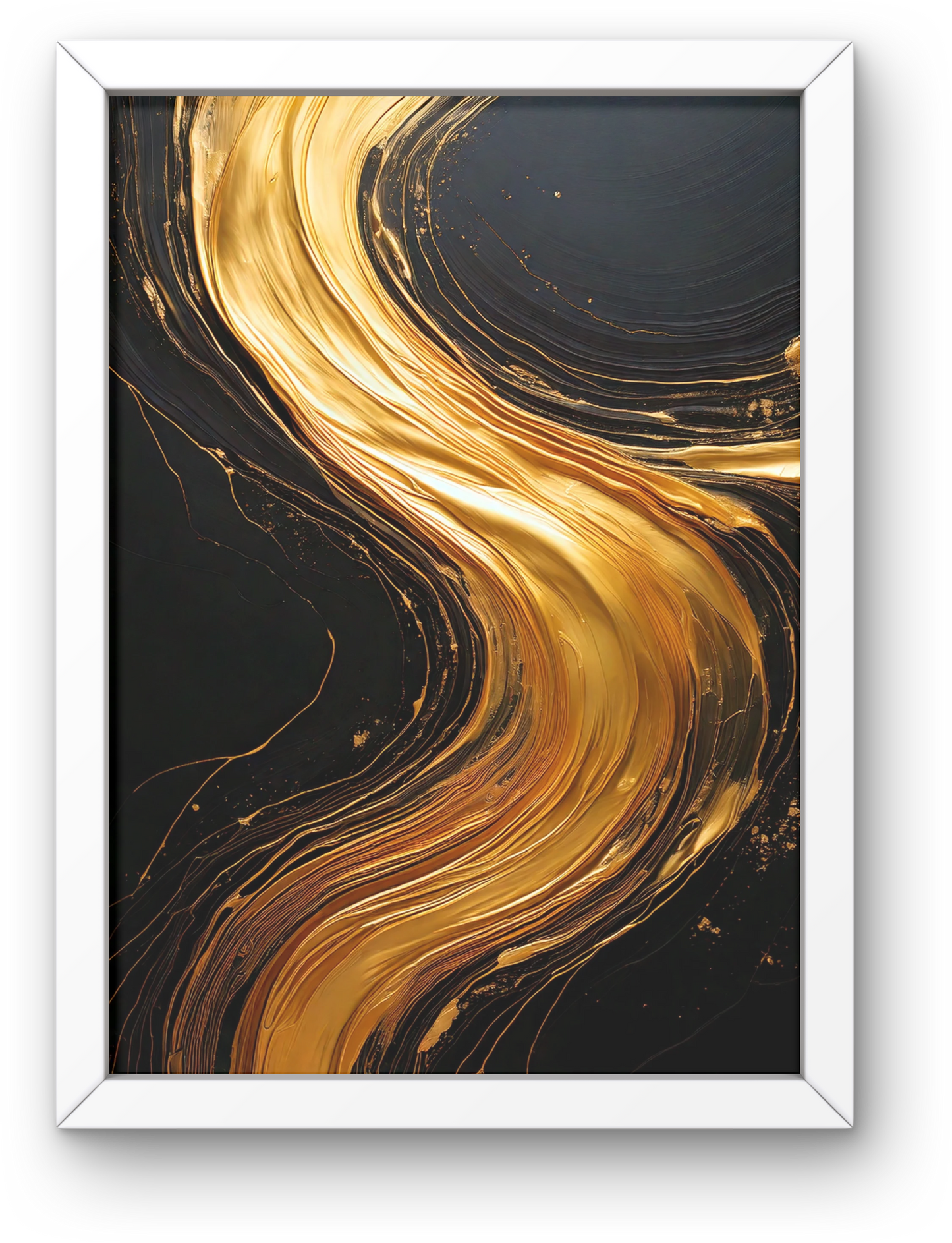 Ethereal Gold Ripples