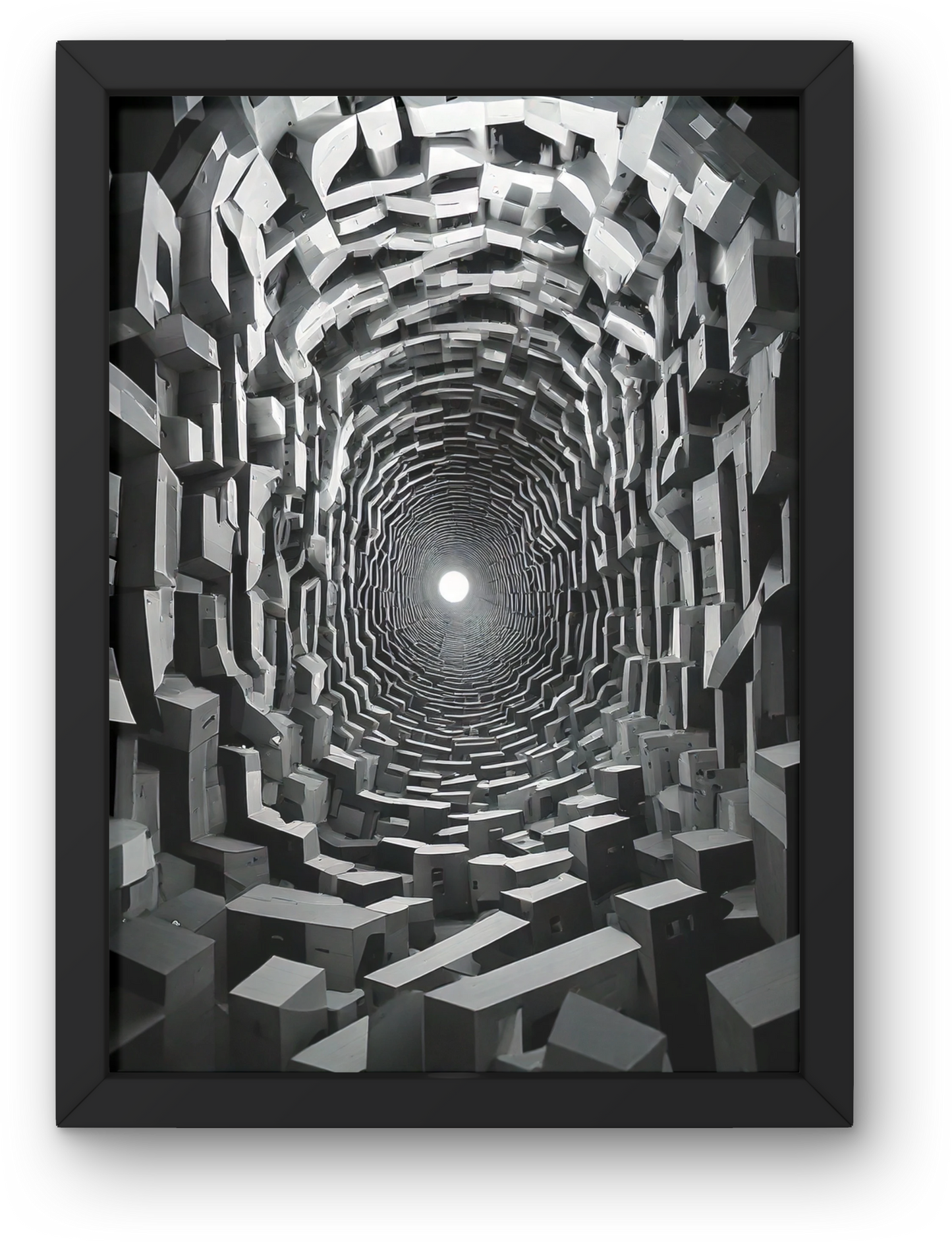 Monochrome Geometric Illusions