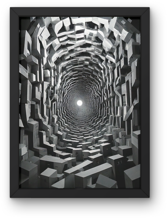 Monochrome Geometric Illusions