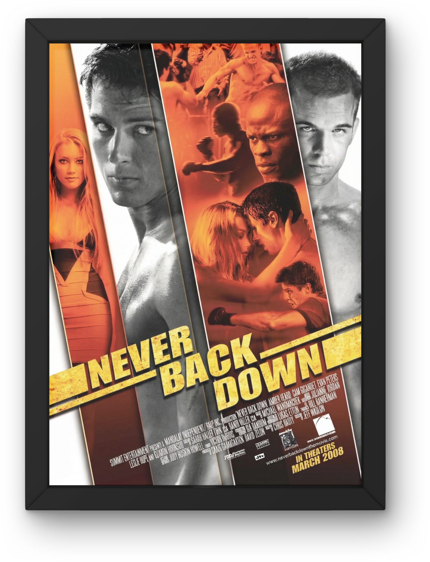 Never back down