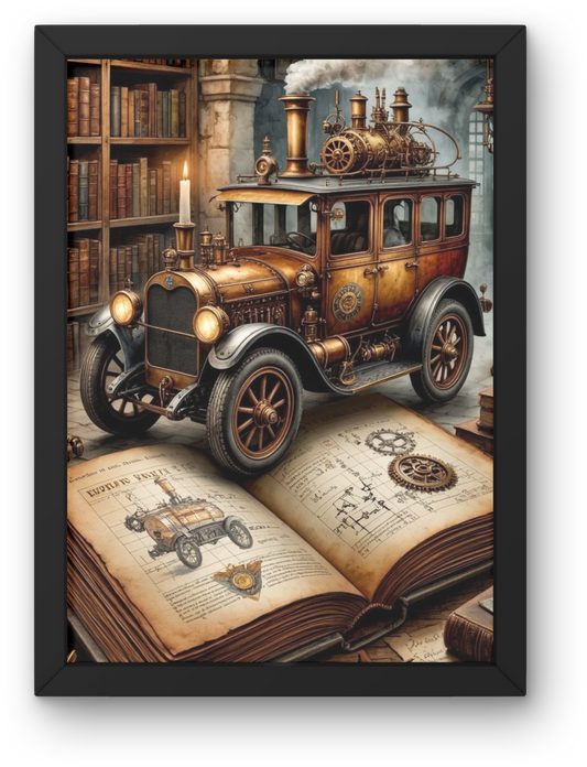 Steampunk car