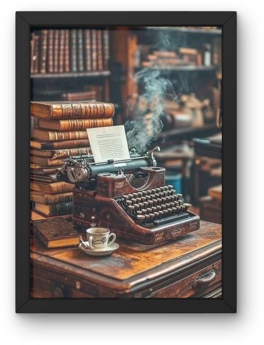 Vintage typewriter