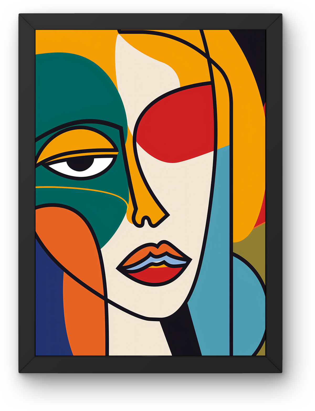 Pop Art Face