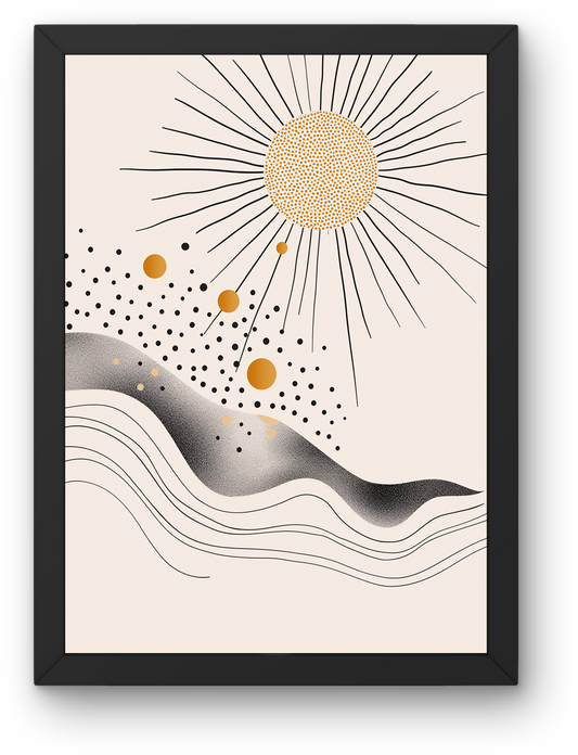Dotted Sun Waves