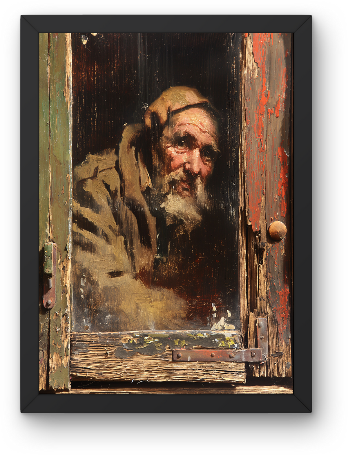 Old Man at the Door