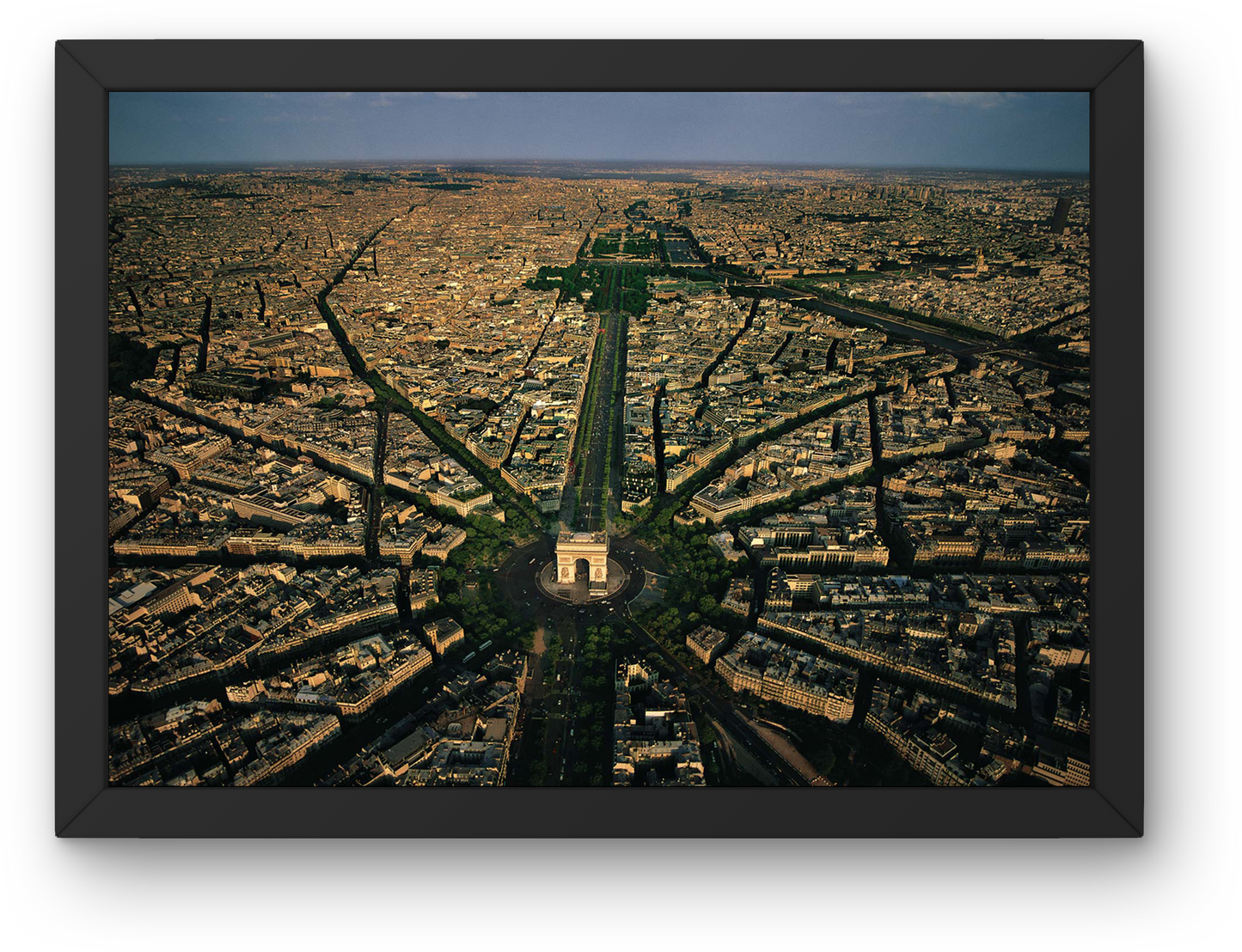 Arc de Triomphe Aerial