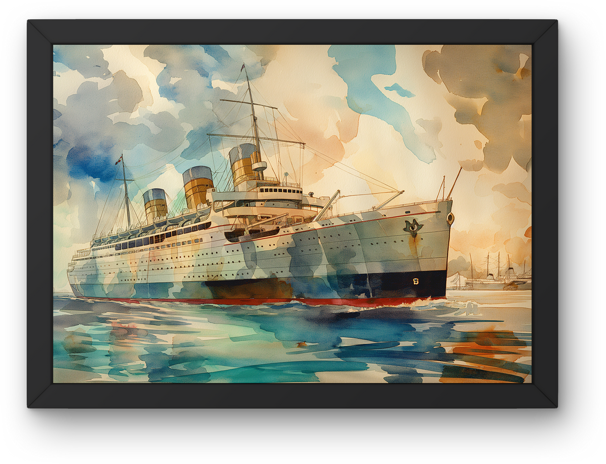 Vintage Steamship