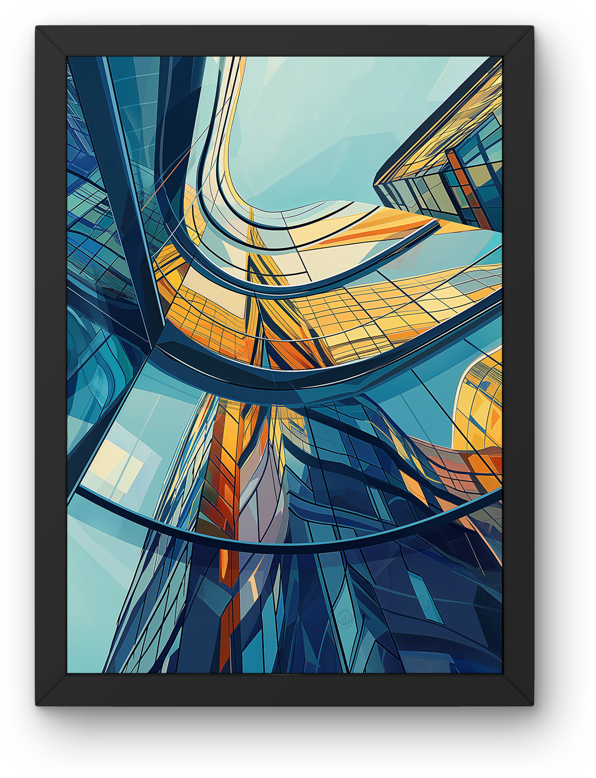 Art Deco Glass Tower