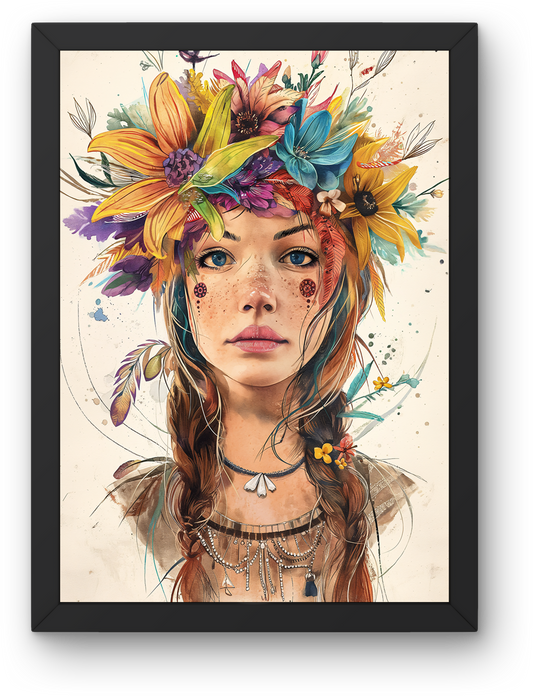 Flower Crown Girl