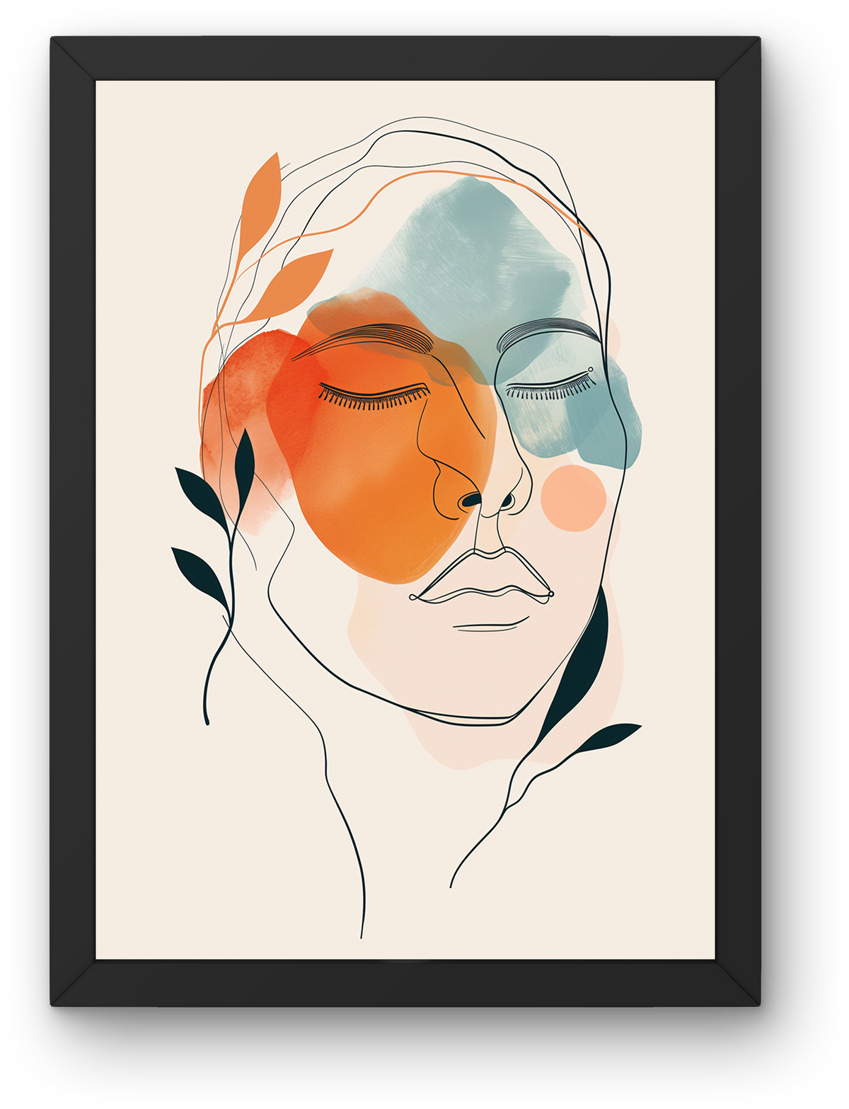 Leaf Line Face