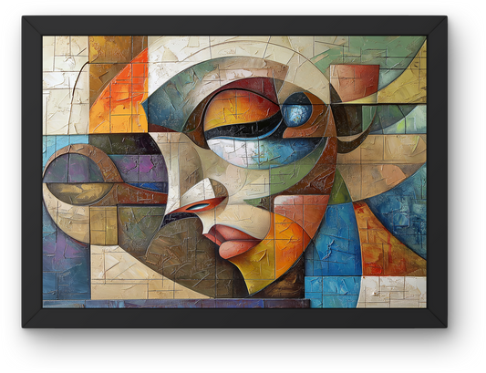 Dreaming Cubist Face