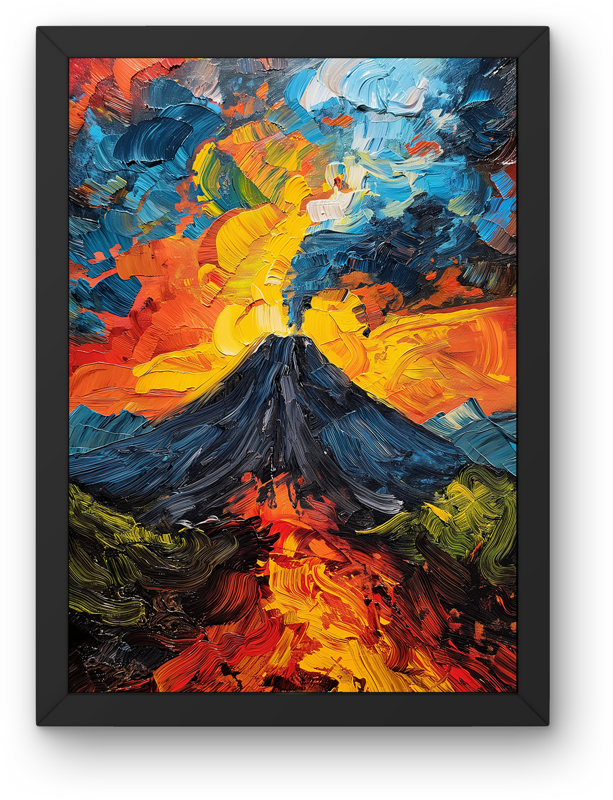 Erupting Volcano