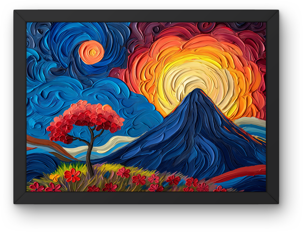 Blue Mountain Sunset