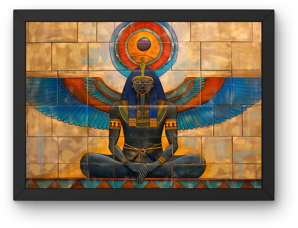 Winged Sun God
