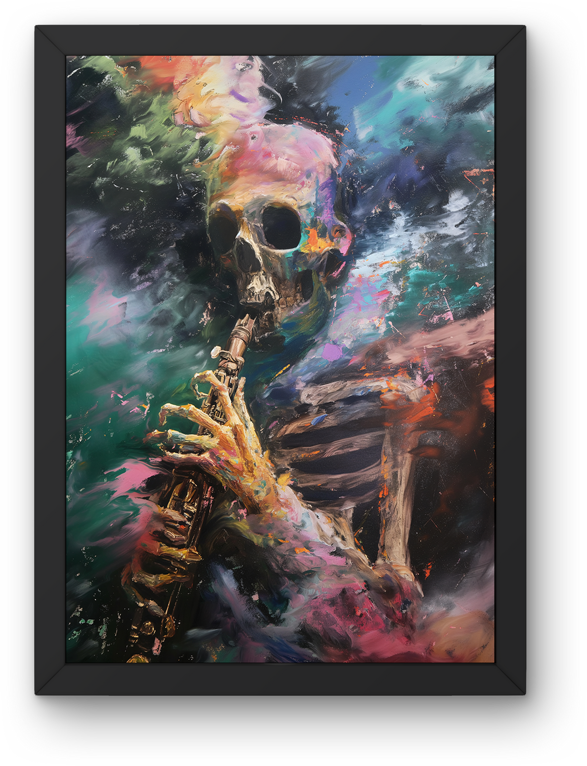 Skeleton Saxophone