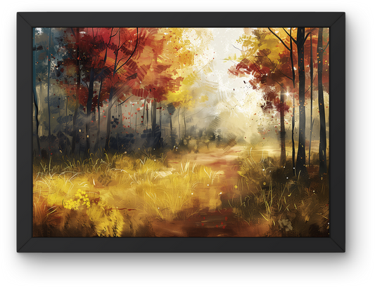 Autumn Forest Clearing