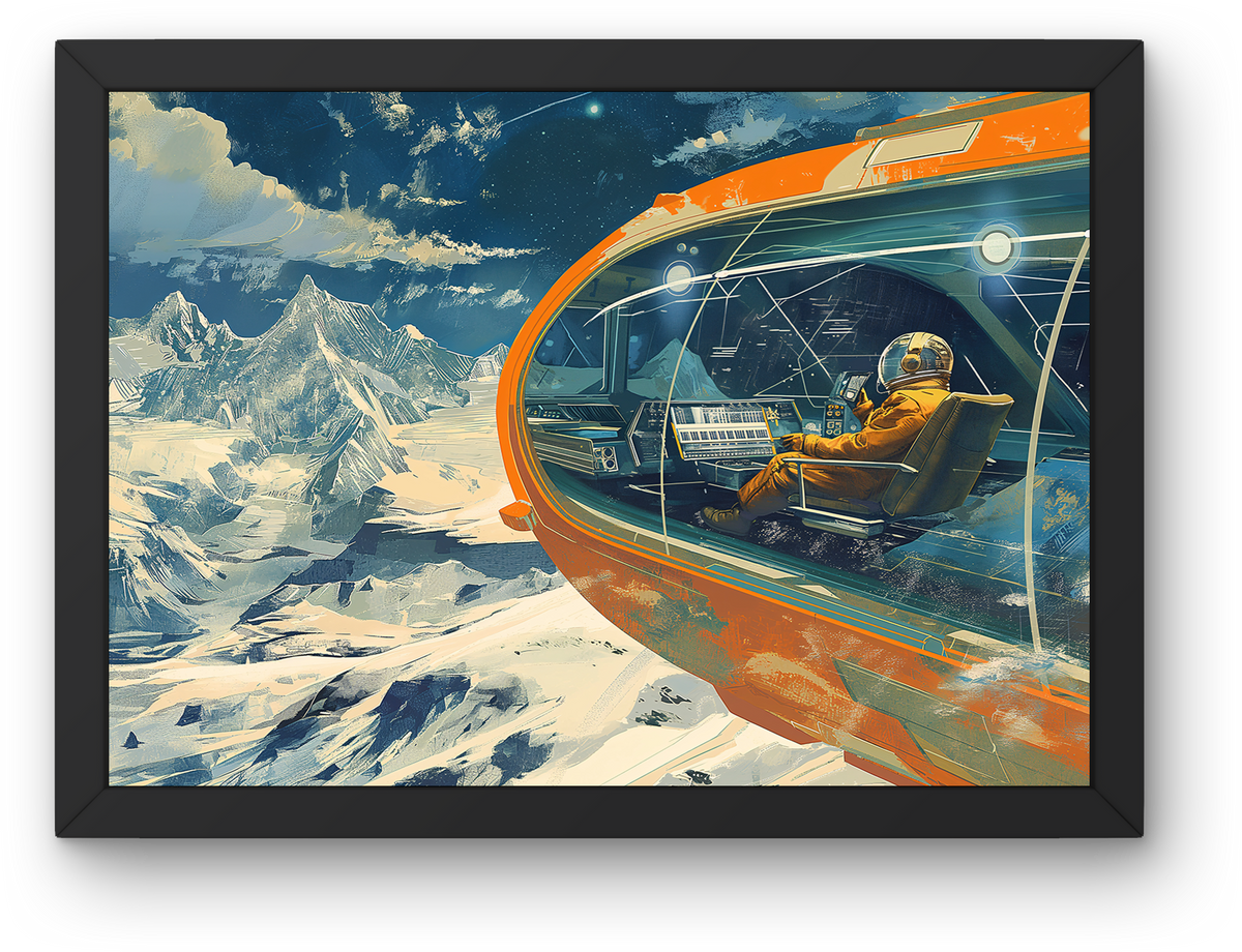 Retro Space Cockpit