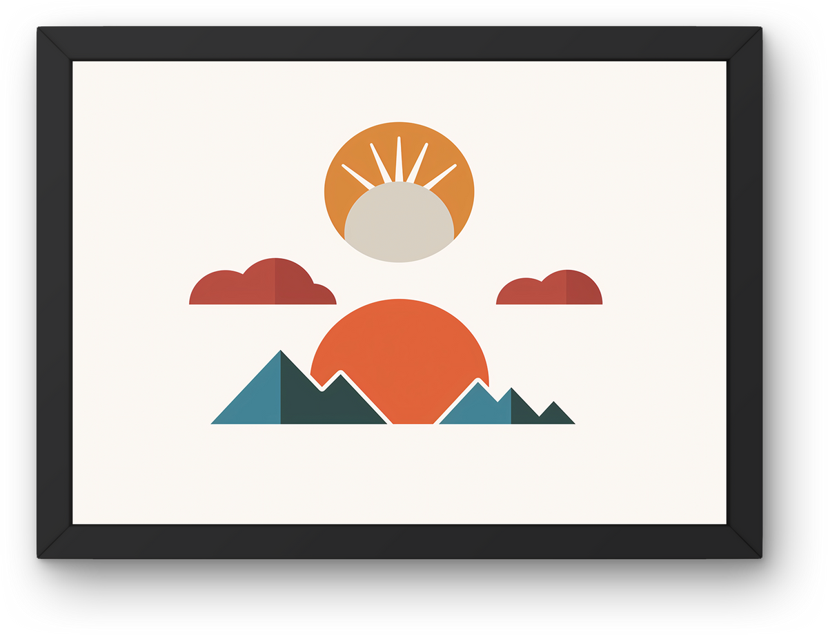 Desert Sun Mountains