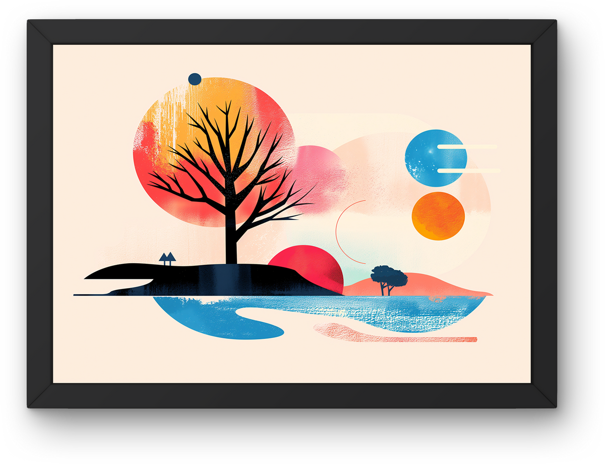 Island Tree Sunset