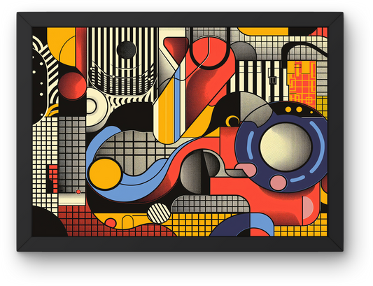 Retro Bauhaus Shapes
