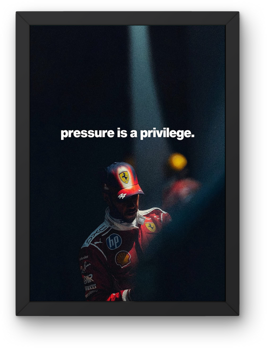 Pressure is a Privilege