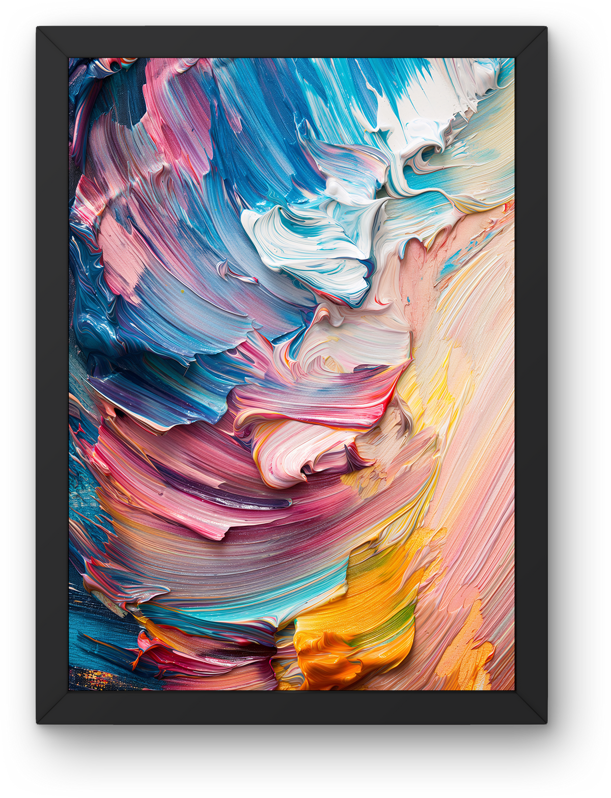 Pastel Brushstrokes