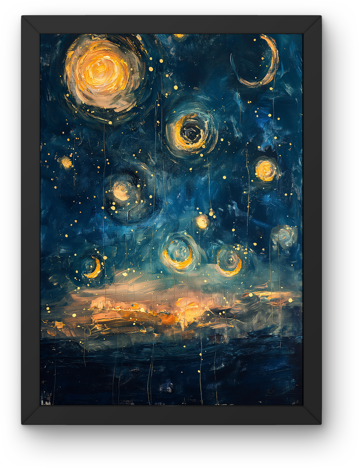 Starry Night Moons