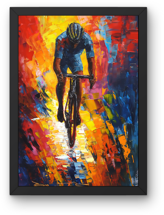 Fiery Cyclist