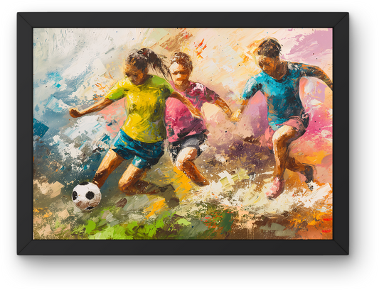 Kids Playing Football